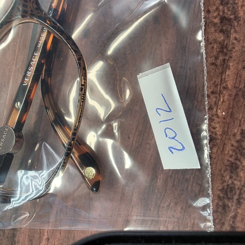 Versace Mod 3164‎ 991 Brown Tortoise Cat Eye Eyeglasses Women Made Italy FRAMES